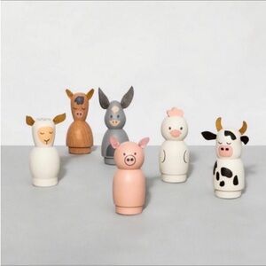 Wooden Toy Farm Animal Figurines - Hearth & Hand with Magnolia